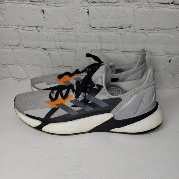 Adidas Mens PWI001001 FW8414 Gray‎ Black Running Shoes Sneakers Size 15. main image 5
